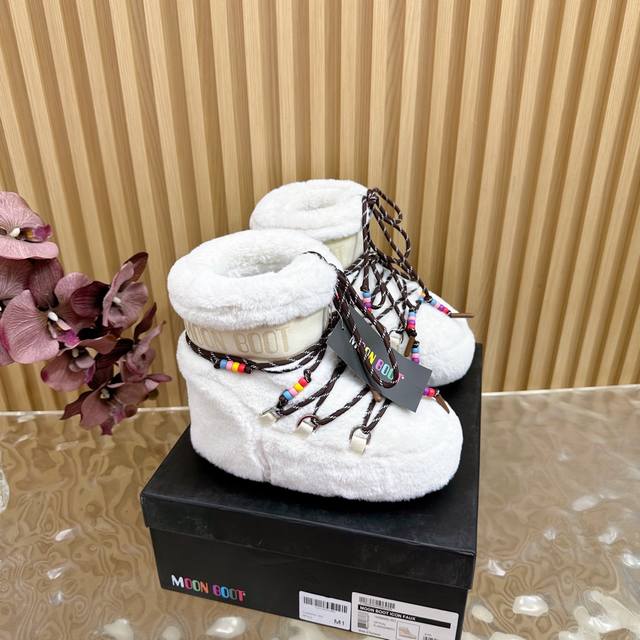 全毛G178Moon Boot 2025最新Vs秋冬最新款雪地靴系丑萌毛毛雪地靴 忘了Ugg吧，时髦人都在穿Moon Boot雪地靴 如果你难以接受Ugg的复兴