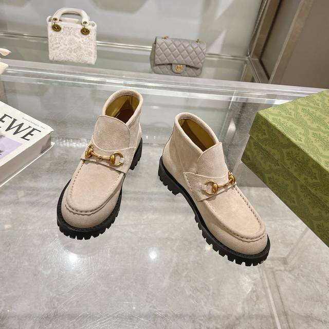 Gucci古驰 25早春新品！原版开发高版本，男女款都有开边珠品质保证始终如一 码数:女35-41#