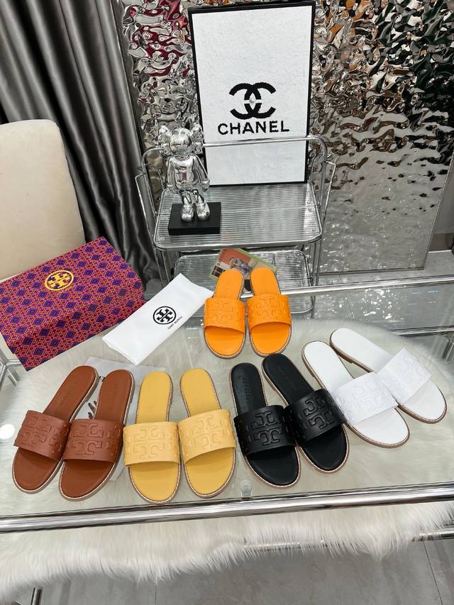 Tory Burch 25季春夏新款。码数35-42 价格p： 真皮底