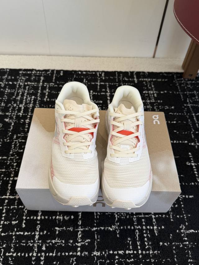 代购级 On 昂跑 Cloudultra 3 秋款新品更新 长距离越野跑步鞋 时尚潮流百搭减震跑鞋 超轻鞋底 镂空透气网面材质 男女情侣款 Size：36 37