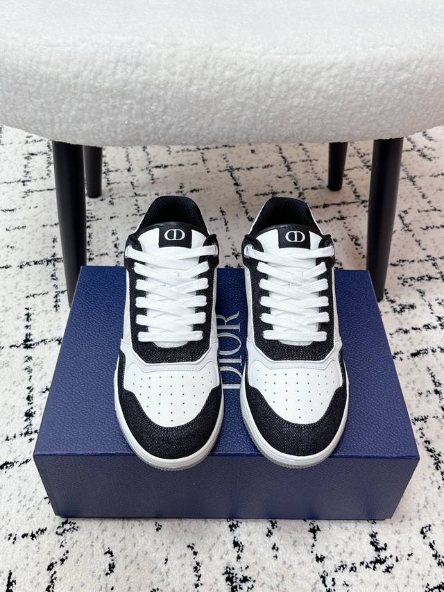 顶级版本 Dior迪奥 25 全新升级 B27系列 经典 情侣款老花 休闲运动板鞋 原版购入 开发做货 专柜同步新版面各大明星网红追捧的一款 上脚效果非常Nic