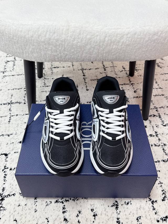 顶级版本 Dior 迪奥 25 最新配色 B30系列 反光 Cd 休闲 老爹 运动鞋 原版11740购入开发 做货 全新B30运动鞋 顺应复古市场的趋势的 Da