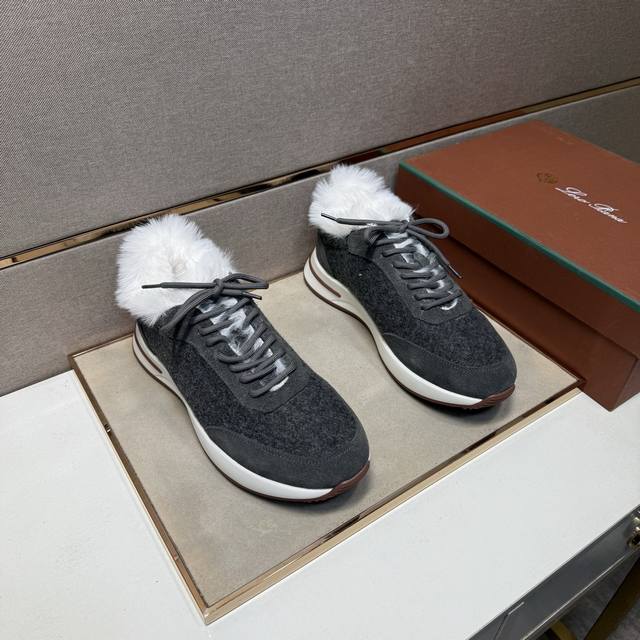 出厂价pp Lp～ 男士休闲鞋 2025Z柜同步发售 码数:38-44# 5个颜色鞋面选用多材质拼接绒毛内里，舒适透气，鞋底：原版舒适耐磨大底，实物拍摄实物更赞