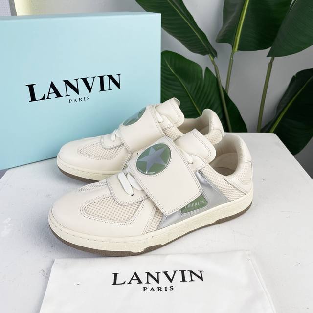 L 浪凡 Size:38-44 男45.定制不退换 Lanvin 浪凡 2025秋冬系列～浪凡 运动休闲鞋沉稳、笃定、活泼、经典与潮流、成熟与青春，组合不规范描