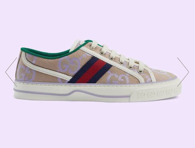 G家 Tennis 1977系列，情侣Gg运动帆布鞋！购入原版1：1复刻，私磨Tpu原版大底，绝对不用劣质的橡胶底，细节精致，上脚无可挑剔，扁平的鞋头很有复古的