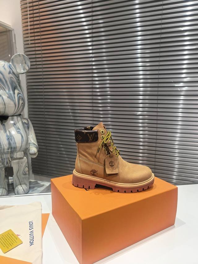 实价 Louis Vuitton X Timberland联名 Via Instagram Lv 224 早秋 添柏岚 大黄靴 众多明星上脚 多组穿搭 秋冬限定