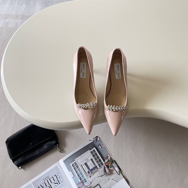 Jimmy Choo 2026顶级专柜 新款限定 官网上新 独家首发 Jc 26Ss-早春尖头水钻高跟 Jc高跟 Jc仙女鞋 Jc美鞋 Jimmy Choo 小