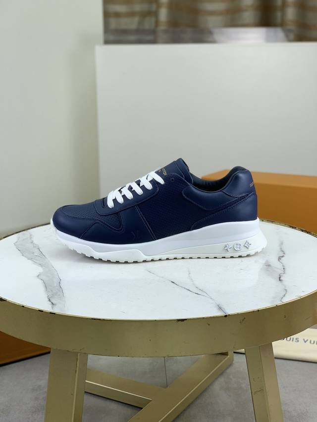 工厂p价p 实价 Louis Vuitton 原单 新款Lv路易威登 * 顶级版本 Lv经典潮鞋！选用进口原版牛皮 水染牛皮内里.最新款原版耐磨Tpu组合大底！