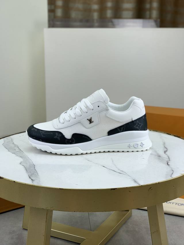 工厂p价p 实价 Louis Vuitton 原单 新款Lv路易威登 * 顶级版本 Lv经典潮鞋！选用进口原版牛皮 水染牛皮内里.最新款原版耐磨Tpu组合大底！