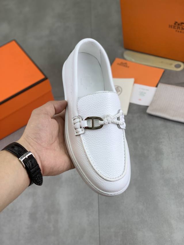 工厂p价p 实价 顶级版本 原单 Hermes爱马仕男款 Drift Sneaker 夏季新款休闲运动鞋 原版购入开发 做货 H家男士经典系列 科技透气面料搭配