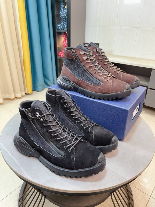 出厂价p 迪奥 Dior 高帮官网精选一切材质均按原版材料精心泡制只做最美最好原版鞋鞋面采用专柜同等材质弹力透气网布与滴胶结合Tpr原版大底码数:38-44