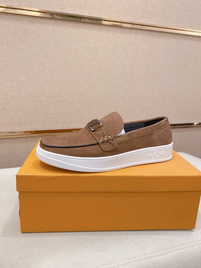 工厂p价 Louis Vuitton 路易威登 Lv 顶级新款专柜同步发售，鞋面意大利进口头层牛皮，全进口羊皮内里，完全1比1复刻，鞋底：原厂特供原版底，独家活