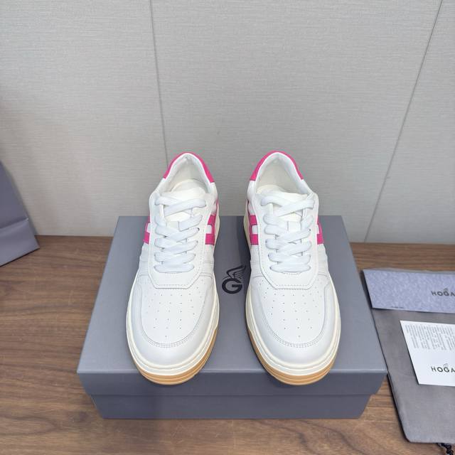 Hogan霍根2025 休闲运动鞋 厚底 高端系带板鞋 高版本 情侣款 这款由吴磊倾情代言 专柜同款 未来主义 奢潮款 全新Lnteractive Cube系列