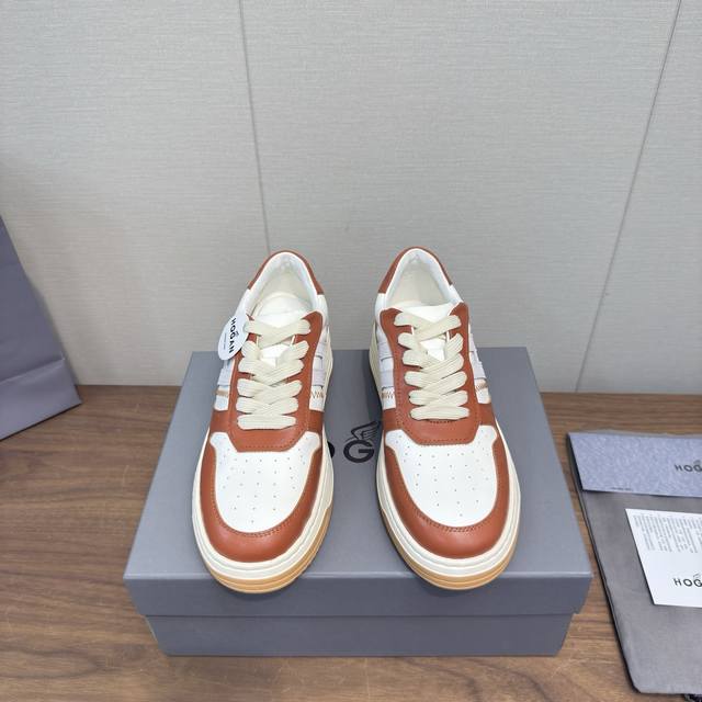 Hogan霍根2025 休闲运动鞋 厚底 高端系带板鞋 高版本 情侣款 这款由吴磊倾情代言 专柜同款 未来主义 奢潮款 全新Lnteractive Cube系列