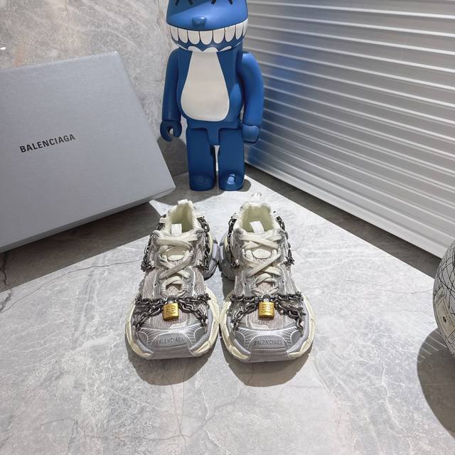 普通 高版本660顶级720巴黎世家3Xl童心锁 性价比版本 Balenciaga phantom Sneaker 官方同步 巴黎世家全新3Xl十代潮流休闲鞋