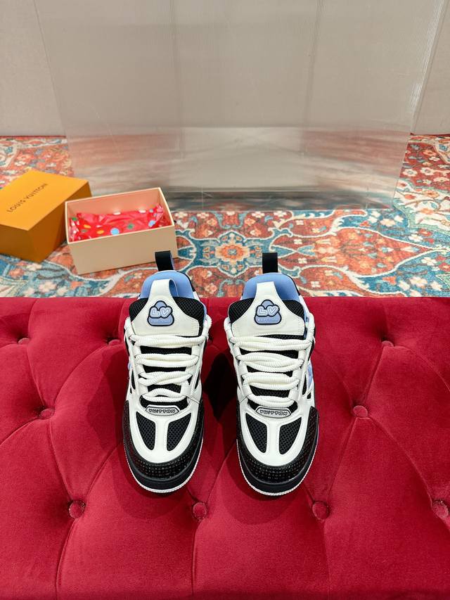 Louis Vuiton 路易威登 Lv Skate系列面包鞋-滑板鞋-篮球鞋-休闲运动鞋 顶级版本原版购入开发做货 Lv Skate从 年开始延续The Vi