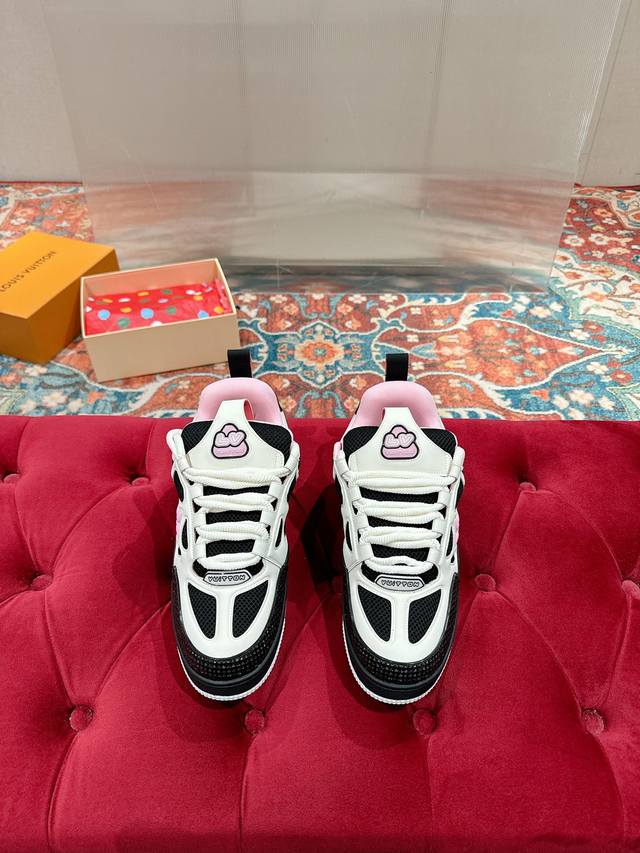 Louis Vuiton 路易威登 Lv Skate系列面包鞋-滑板鞋-篮球鞋-休闲运动鞋 顶级版本原版购入开发做货 Lv Skate从 年开始延续The Vi