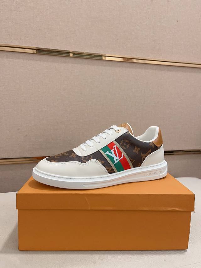 工厂P价 Louis Vuitton 路易威登 Lv 顶级新款专柜同步发售，鞋面意大利进口头层牛皮，全进口羊皮内里，完全1比1复刻，鞋底：原厂特供原版底，独家活