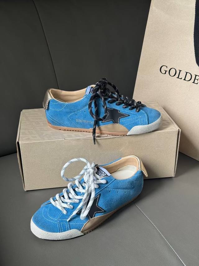 新色有量让利订单询价长期做货 DDD 高版本翻毛皮蓝色Ggdb阿甘鞋情侣款 DDD 顶级代购高版本Ggdb True Star小脏鞋 DDD 拆原版1.1原版复