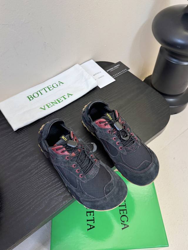 Bottega Veneta 葆蝶家Bv最新款Orbit Flash系列 情侣款 复古 网面 休闲 运动鞋 跑步 老爹鞋 DDD 原版购入开发 做货 Botte