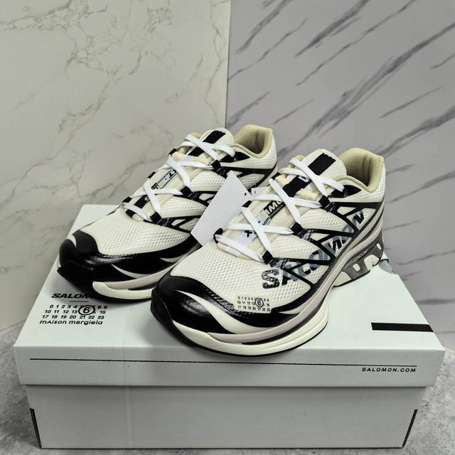 实价 DDD Mm6 Maison Margiela X Salomon 萨洛蒙 联名款 Xt 涤纶 聚酯纤维 印花系带 低帮 生活休闲鞋 码数：36-47 D