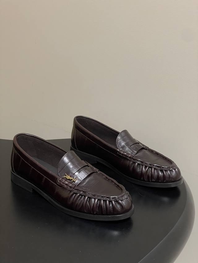 工厂P价 -顶级品质 DDD Saint Laurent 圣罗兰Fw26 New Arrival～ DDD Ysl Le Loafer系列 26Fw春夏新款复古