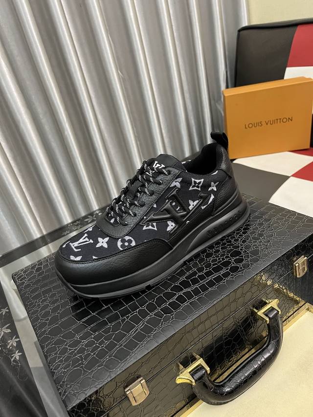 出厂价Pp： Louis Vuitton 路易威登*官网同款男士高帮休闲鞋人气明星大咖同款～热销海内外 Lv着力大作棋盘格系列 进口头层牛皮搭配专用面料全绵羊皮