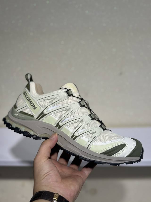 档口现货 DDD 萨洛蒙Salomon 3D 米灰色淡青瓷绿胡椒白 顶级版本现货供应 DDD Size:36 36.5 37.5 38 38.5 39 40.5