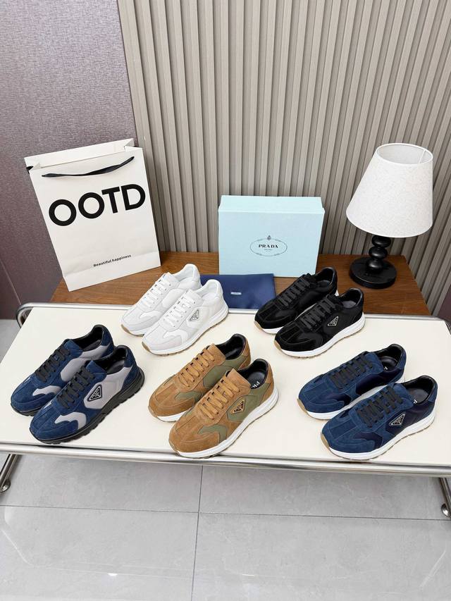 出厂价P 上新啦 2026年最新款 Prad*.. 面料再生尼龙布拼接高丝高反毛皮，大底Tpu防滑底 内里：羊皮，掂脚：羊皮，39--46码， DDD