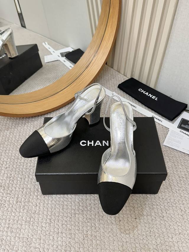 工厂P批P￥ DDD Chan*L经典Slingback小香. 芭蕾舞平底单鞋，平底凉鞋，6.5跟，9.0跟 DDD 就像Coco香奈儿女士说的：流行稍纵即逝，