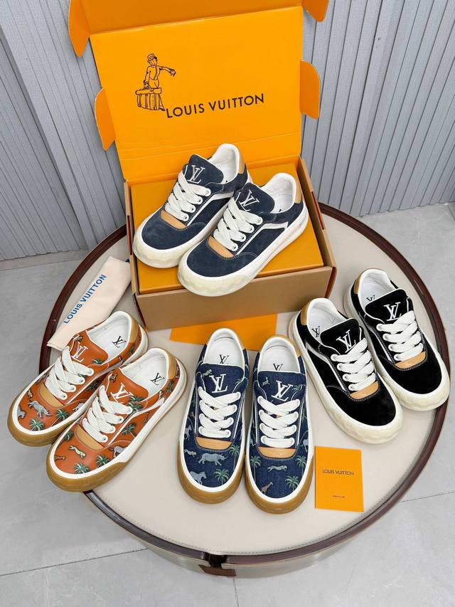 出厂价Pp： DDD Lv26新品 热度不比Trainer低的面包板鞋 DDD 原版1:1开发复制 专柜精美包装 DDD 这双鞋必须拿下 休闲百搭 跟上潮流的休