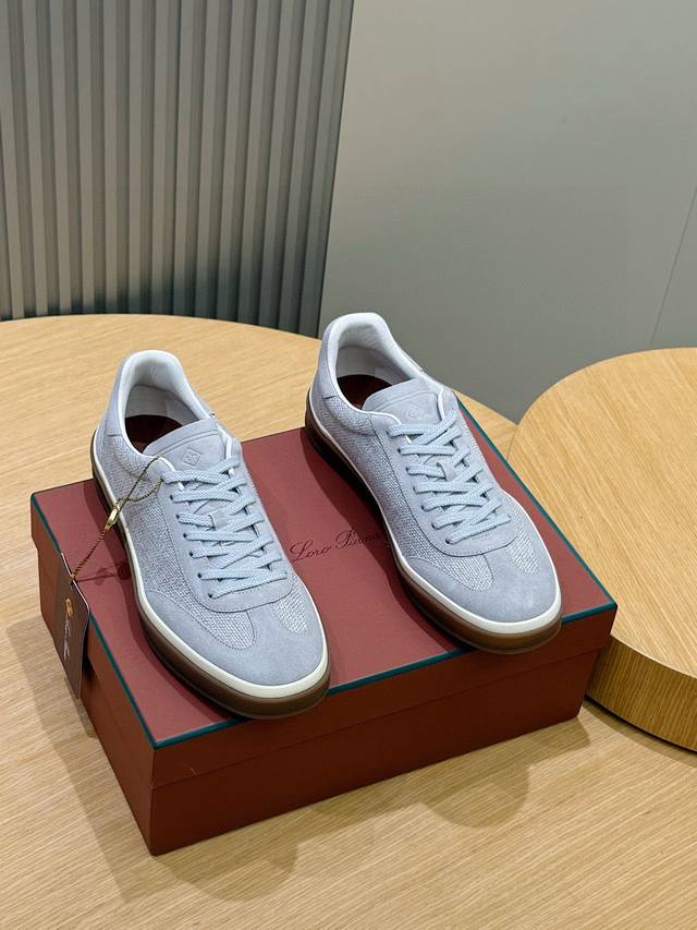 工厂P价 Lor* Pian* 诺优翩雅 Lp 经典款慢跑鞋，男士系带休闲鞋运动鞋，原版进口小牛皮，原版牛皮内里。户外休闲均可，配色年轻又有活力，搭配运动装或休