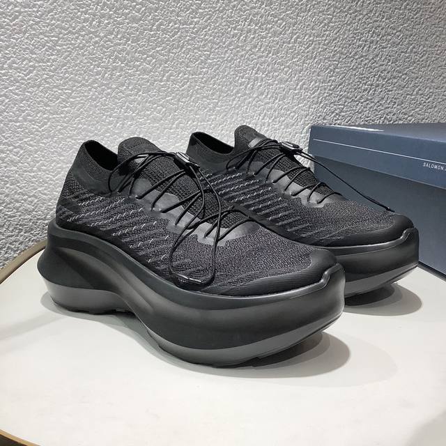 实价 Cdg X Salomon萨洛蒙新款 DDD 厚底增高黑白休闲鞋小白鞋 DDD 顶级品质 DDD 进口原装订制飞织网面 DDD 头层小牛皮面 DDD 超轻 实价 Cdg X Salomon萨洛蒙新款 DDD 厚底增高黑白休闲鞋小白鞋 DDD 顶级品质 DDD 进口原装订制飞织网面 DDD 头层小牛皮面 DDD 超轻
