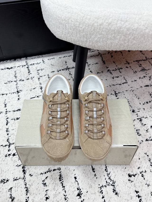 女款 代购级 DDD ｜Golden Goose Deluxe Brand 抽绳系带 浅金星浅金尾 小脏鞋 DDD Ggdb经典情侣款小脏鞋~~火红程度上怼小白