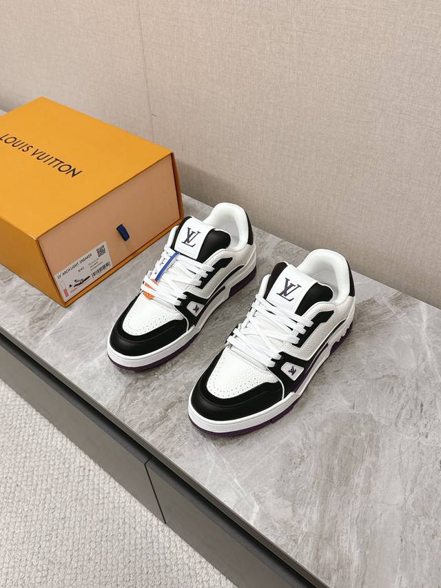 顶级版本 情侣款 DDD Louis*Vuitto* Lv Trainer 运动鞋欧洲代购1W Rmb购入 DDD 历时一个月爆拆开发 大底和面料私模 DDD