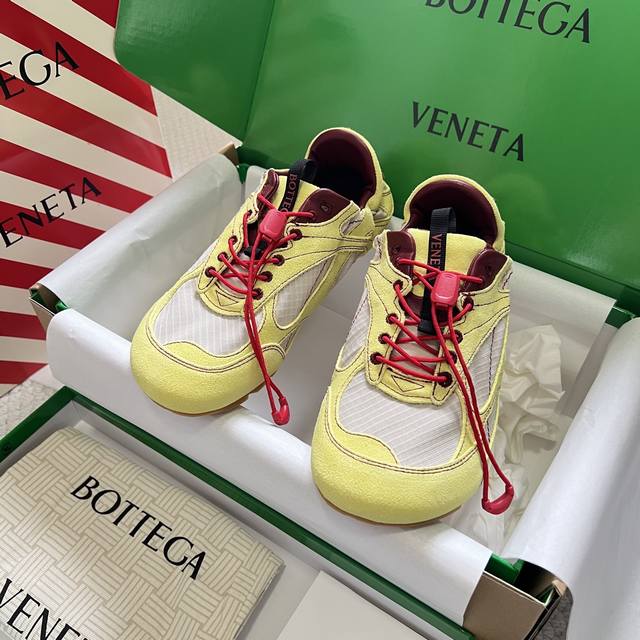 Bottega Veneta DDD 顶级版本 DDD Bottega Veneta 葆蝶家Bv最新款Orbit Flash系列 情侣款 复古 网面 休闲 运动