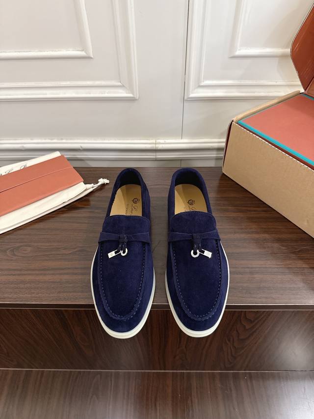 莞产 代购级 情侣款 官网同步盒包装 DDD Loro Piana 诺悠翩雅 Lp 25 英伦流苏 乐福鞋 DDD 深黄 DDD 原版购入开发 做货 历经一年多