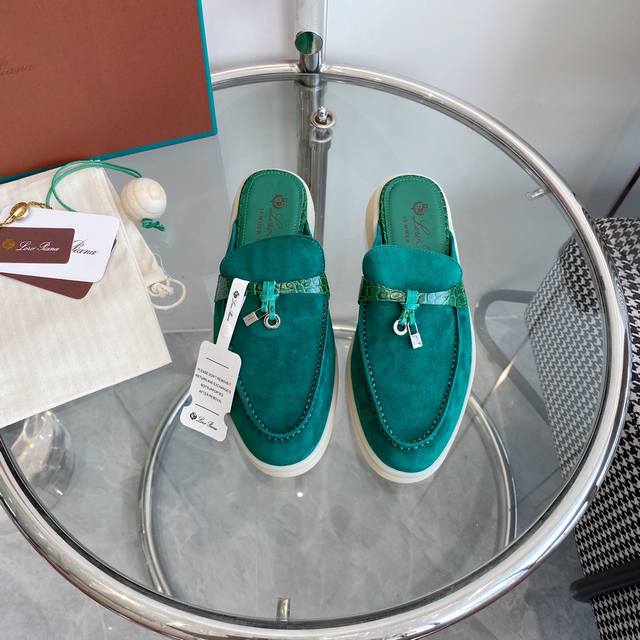 高版本 诺悠翩雅Lp经典王牌穆勒拖鞋 乐福鞋 DDD 代购品质 DDD 一双可以日行万里的乐福鞋～早已不需用Logo来证明品质和价值～ DDD 自然而然的透露着