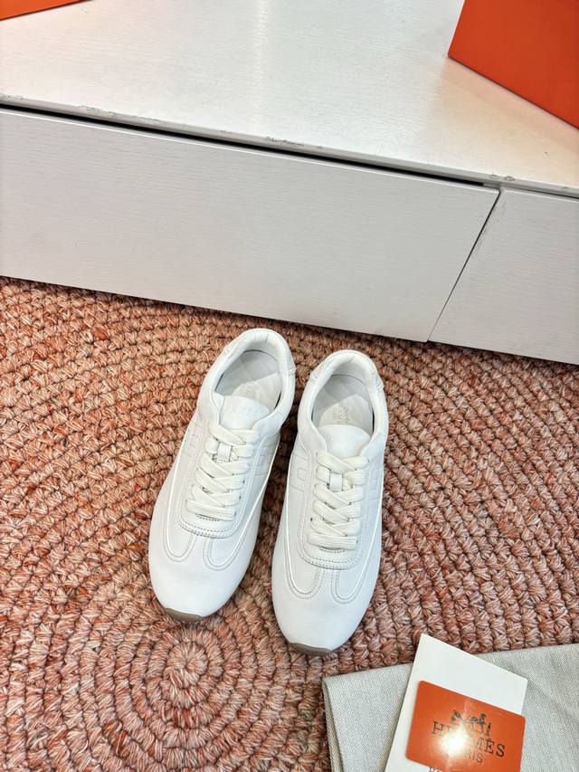 G059专柜版爱马仕 Bouncing运动鞋实拍最值得的入手的爱马仕运动鞋传说中不配货也要买的鞋潮流 时尚 舒适 百搭 DDD 虽然涨价 但价格P真不贵新出的配