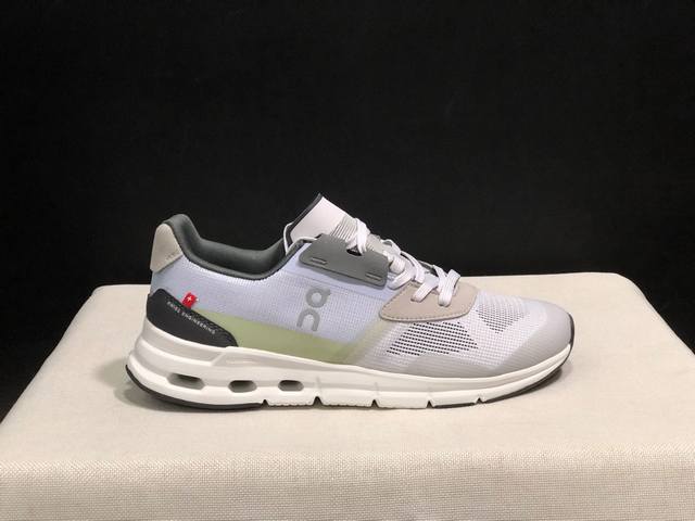 顶级版本On昂跑 Cloudrift 织物 舒适百搭 减震透气轻便 低帮 生活休闲鞋。 DDD 瑞士高性能运动品牌On打造的此系列作品，鞋面由再生聚酯纤维和网眼