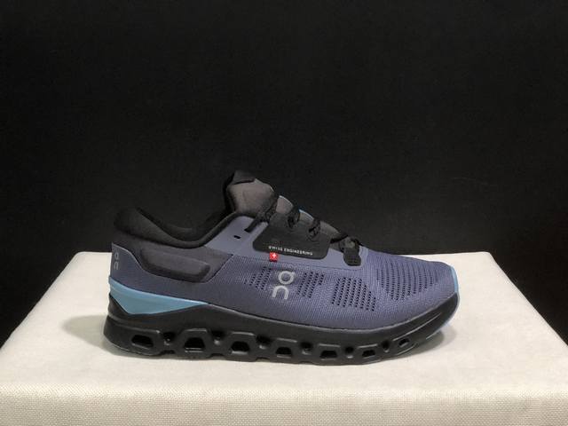 顶级版本On昂跑 The Cloudstratus 3 织物 舒适百搭 减震透气轻便 低帮 生活休闲鞋。紫藤色 DDD 瑞士高性能运动品牌On打造的此系列作品，