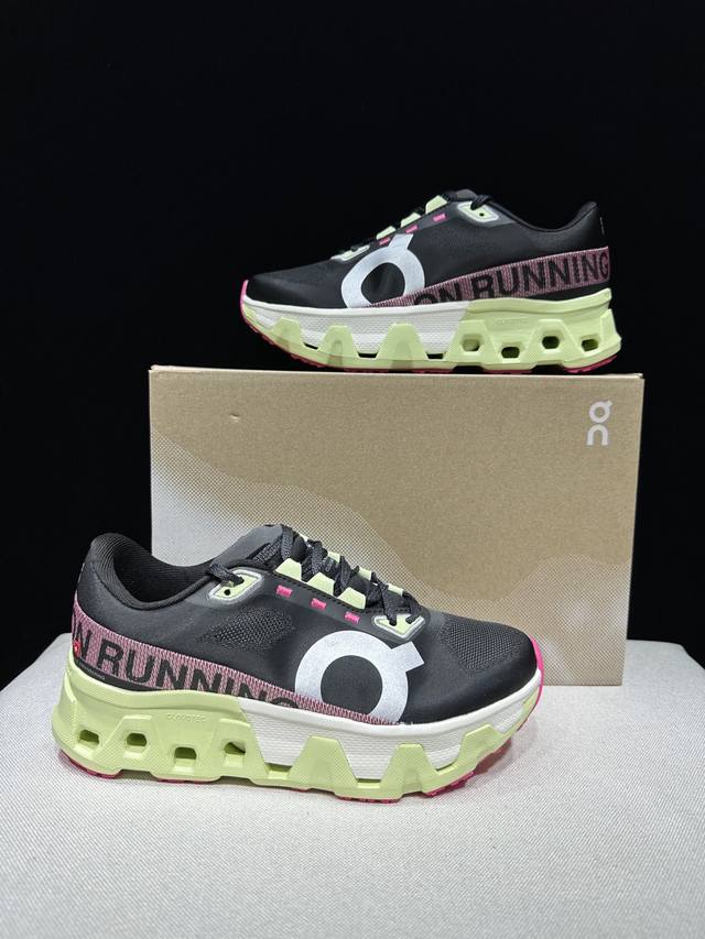 顶级版本On昂跑 The Cloudmonster Hyper 织物 舒适百搭 减震透气轻便 低帮 生活休闲鞋。黑色 DDD 瑞士高性能运动品牌On打造的此系列