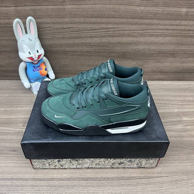 顶级版本Nigel Sylvester X Jordan Air Jordan 4 Rm 舒适时尚 低帮 复古篮球鞋男女同款！ DDD 编号: Hf4334-3