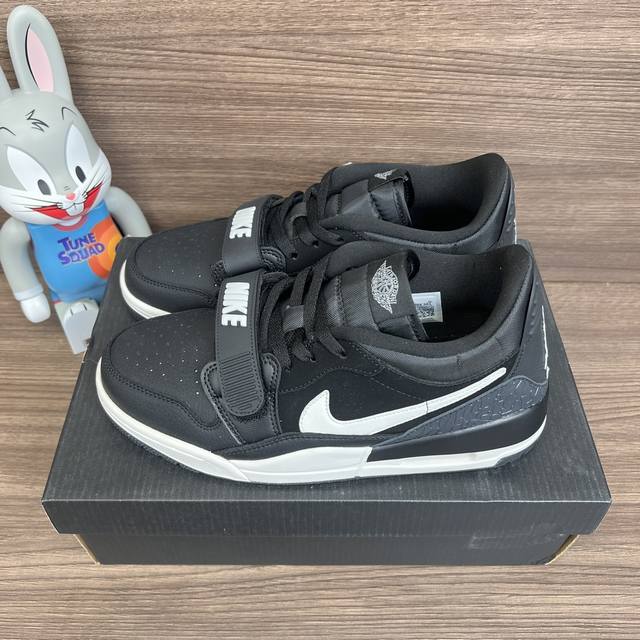 顶级版本Jordan Legacy 312 减震耐磨防滑低帮复古篮球鞋黑白。 DDD 码数：36-47 含半码 DDD 编码: Cd7069-001 DDD 全