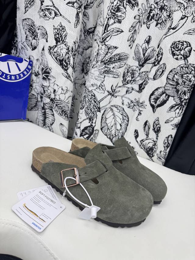 女码35-40，男码40-45+10 DDD 同款 勃肯鞋，包头半拖、二舅拖凉鞋 DDD 没有过多的装饰很简单，但带有点复古味杲萌可爱随意搭配都好看！一贯极简风