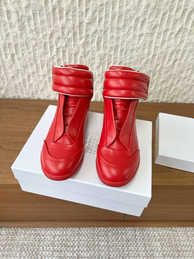 男码+10 G295 DDD Maison Margiela 马吉拉 25Ss秋冬新款马吉拉Future Sneaker复古 高帮 休闲鞋 DDD Mm6作为这