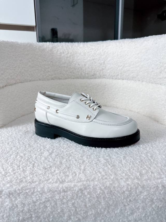 飞机盒+10 Chanel乐福鞋♀私藏级香奈儿乐福鞋 官网26A同步上新 DDD 真皮玩家必入的温柔狙击 DDD 从皮料到五金 1:1复刻专柜质感 DDD 每一