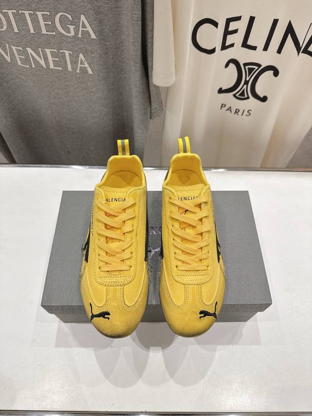 Balenciaga X Puma彪马最新联名德训鞋 全新鞋子特价清货不退不换先报先得 剩余码数：35 4。36 3。38 3 39 5。40 3 DDD