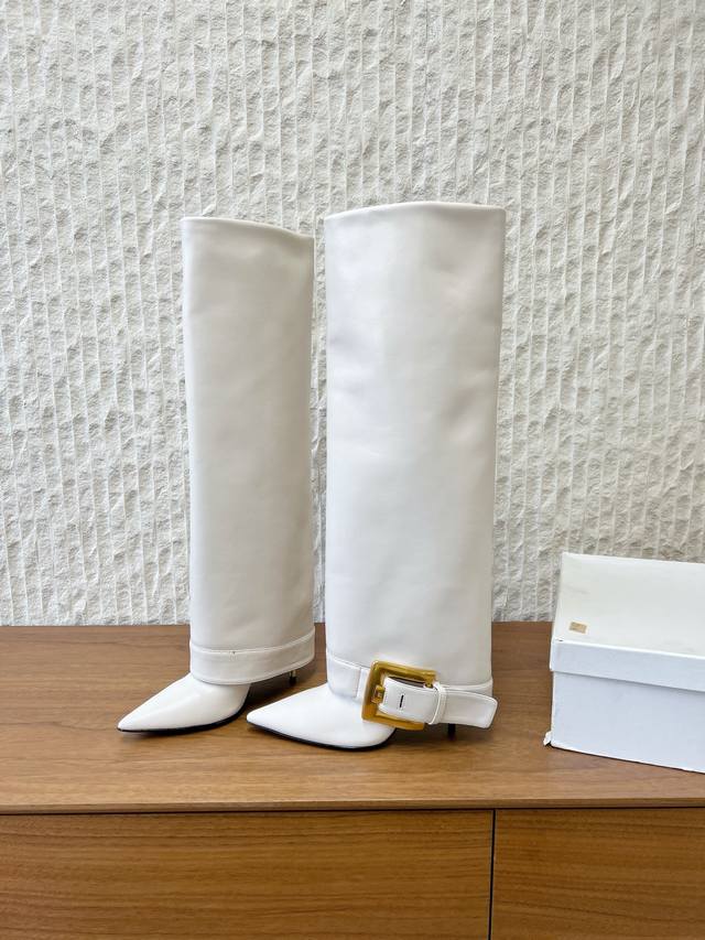 G106 Balmaln 巴尔曼 26Ss早春新款 直筒 尖头 库管靴 长靴 DDD 所有的位置刚刚好 ，网红爆款，顶级休闲度假系列 大咖网红一致追求此款，更是