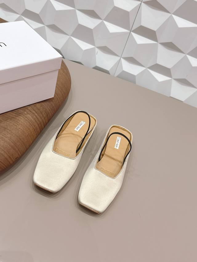 出厂: 独家顶级版本 DDD Calvin Klein 小众潮牌26Vs早春新款方头单鞋系列 DDD 方头半拖单鞋 DDD 原版一比一打造舒适度、包裹性都比较好